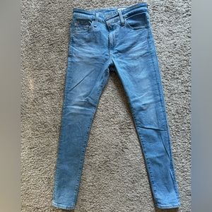AG Farrah skinny ankle jeans. High rise. Size 26R.